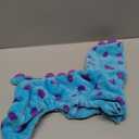 Idepet Halloween Dog Costume Dinosaur Clothes for Small Dogs,Fleece Winter Puppy Hoodies with Leash Ring Pet Cold Weather Coat Funny Outfits Party Apparel for Halloween Christmas (Blue, Medium)