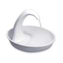 Pioneer Pet Swan Pet Drinking Fountain for Cats and Dogs - 80oz Capacity, Great for Multiple Pets  Great for Pets Who Love the Faucet - Bubbler and Bowl Dispenser Design Keeps Water Moving