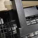 Kiivakii Queen Size Bed Frame with 4 Storage Drawers, LED Platform Bed with Headboard, Built in Charging Station, Noise Free, Stable and Solid, No Box Spring Needed, Gray