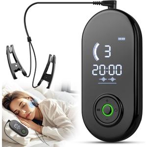 LISS Vagus Nerve Stimulation, Relaxation Device for Adults, Ear Clip Device for Stress Relief, Improve Deep Sleep, Vagus Nerve Stimulation Device