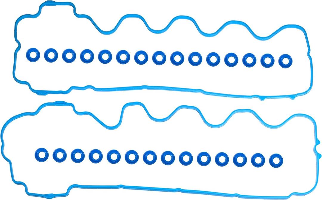 VS50664R for Ford F150 5.4 Valve Cover Gasket Seal Expedition Explorer Mustang Lincoln Mark Navigator Mercury 4.6L 5.4L Head Gasket Seal F-150 F250 F350 2004 2005 2006 04 05 06 VS50372 VCF330-C