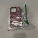 ZTOFERA Magnetic Case for iPhone 15 Pro, Polka Dot Phone Case Cute for Girl Women, Compatible with Magsafe, Hard PC+Soft TPU Protective Phone Cover for iPhone 15 Pro-Wine Red