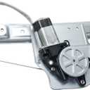 JC Whitney Window Regulator Rear, Passenger Side Compatible with Chrysler Pacifica 2004-2008 Power, with Motor, 2 Pins JRC49170013