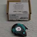 Amazon Basics Tape Measure - 16 ft / 192 in, Turquoise