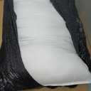 Amazon Basics Down Alternative Bed Pillows for Back and Side Sleepers, Medium Density, King Size, 36" x 20", White, 2-Pack