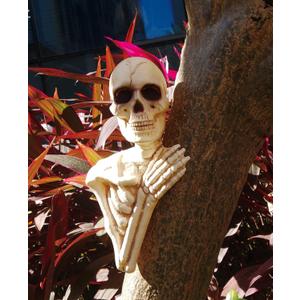 Crazy Bonez Skeleton Tree Peeker Outdoor Decoration