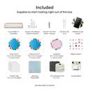 Cricut Maker 4 - Smart Cutting Machine (Seashell) | Engagement Plus Bundle - Includes EasyPress 2 (SE) Heat Press (9x9) + Mat, Tote Bag, Material Samplers, Machine Mat, Pens, Tools & 30 Digital Images