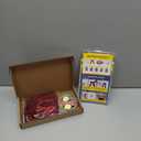 Christmas Decorations, 8 Ft Red Velvet Bow Gingerbread House Garland Banner, Xmas Decor for Christmas Tree Mantel Fireplace Stairs Wall Shelf Door Window Frame Entrance Bedroom Home Indoor Decoration