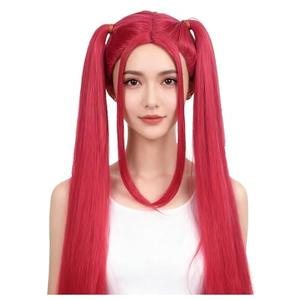 Amazon.com: Jaugola Women Mira Costume Wig Anime Hunters Straight Hair Cosplay Props Halloween Party Outfit Accessories Merch Hot Pink : Clothing, Shoes & Jewelry