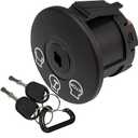 925-04228 Lawn Mower Ignition Starter Switch 5 terminals 3 Position with Keys for Cub Cadet, MTD Craftsman, Troy-Bilt, Ariens Bad Boy Zero Turn Lawn Tractor John Deere, 725-04228 from NFSpeeding