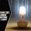 Wobble Light 111303LED Wobblelight V3 220W LED Work Light 15,000 lumens, One Size, Yellow