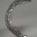 BWE 16-Inch Long Bathroom Kitchen Faucet Connector Braided Stainless Steel Supply Hose 3/8-Inch Female Compression Thread x M10 Male Connector, x 2 Pcs (1 Pair