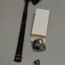 VR Golf Club Attachment Compatible with Meta Quest 3/3S, Golf Simulator with Double Lock, Non-Slip Grip, Precision Tracking & Adjustable Weight, VR Accessories for Right Controller (Black)