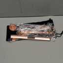 Candle Wick Trimmer Cutter Snuffer Arc Lighter Set Candle Care Kit Electric Plasma USB Rechargeable Long Windproof Lighter Candlesnuffer Candles Wicks Dipper (Rose Gold)