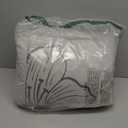 Menghomeus Black Comforter Set Full Red and White Floral Comforter with 2 Pillowcases Modern Bedding Sets Lightweight Boho Bed Set for All Season (1 Comforter, 2 Pillowcases)