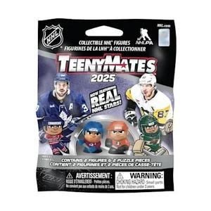 3 Pack Party Animal Teenymates NHL Hockey 2025 Mystery Pack