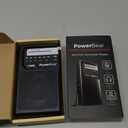 PowerBear Portable Radio | AM/FM, 2AA Battery Operated with Long Range Reception for Indoor, Outdoor & Emergency Use | Radio with Speaker & Headphone Jack (Black)