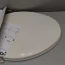 KOHLER 4636-RL-96 Cachet ReadyLatch Elongated Toilet Seat Slow Close Soft Close, Toilet Seat Quiet Lid, Contoured Grip-Tight Bumpers Installation Hardware, Apartment Essentials, Biscuit