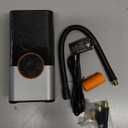 Tire Inflator Portable Air Compressor, 150 PSI Air Pump with Digital Pressure Gauge, LED Light and Auto Shut-Off Function, Cordless Air Compressor for Car, Motorcycle, Bicycle, Ball (Dark Grey)