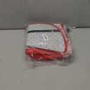 Eanpet Red Bathroom Rugs Sets 3Piece Bath Mat Solid Bath Rug Floor Mats Washable Shower Rug with U-Shaped Contour Rug Toilet Lid Cover