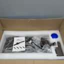 Juyace 300W LED Parking Lot Light with Slip Fitter Mount Pole Flood 5000K IP65 Waterproof Commercial Street Dusk to Dawn Photocell Lighting 100-277V