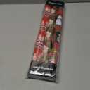 MAYPLUSS Reversible Christmas Wrapping Paper Rolls - 17" X 120" Per Roll - Classic Vintage Funky Red Santa Claus Wrap Present Paper for Festive Celebrations