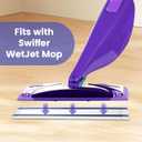 WetJet Refill Pads, 24 Pack - All-Purpose Multi-Surface Floor Cleaning Cloths for Swiffer Wet Jet Spray Mop, Safe on Hardwood, Laminate, Tile & Bathroom Floors, Easy-to-Use Cleaning Supplies