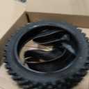 HIAORS 3.00-12 80/100-12 Dirt Bike Rear Tire and Inner Tube Compatible with 90cc 110cc 125cc XR70 CRF70 PW80 TTR90 TTR110 KX65 SSR125 Taotao DB14 Coolster QG214 Tuttio Off Road Motocross Motorcycle
