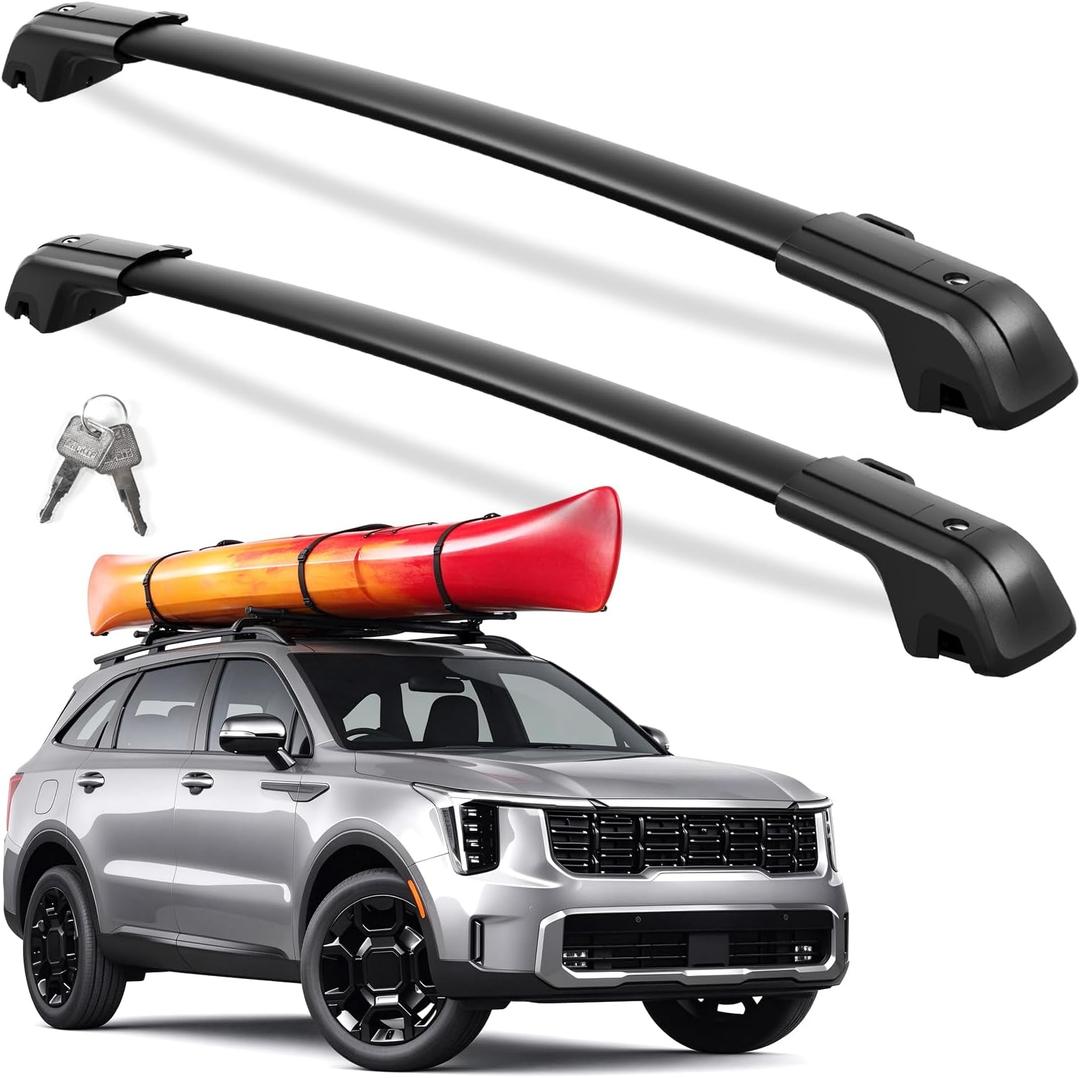 KINGGERI Roof Rack Cross Bars for Kia Sorento X-Line & X-Pro 2021-2026