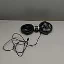 Dual Car Cooling Fan 360 Rotatable 3 Speed USB Powered Backseat Fan for Van Truck SUV RV DC 5V