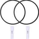 2Pcs DEX2422Z2 Filter Seal for Hayward C2030/C3030/C4030/C5030/C7030/DE2420/DE3620/DE4820/DE6020/DE7220 Compatible with Hayward Filter Pro-Grid DE and SwimClear Filters, 20-3/4" Dia