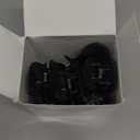 Hot Roller Clips Hair Curler Claw Clips Replacement for Women Girls Hair Section Styling (12 Pieces, Black)