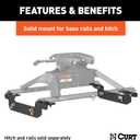 Curt 16411 Custom 5th Wheel Bracket Kit