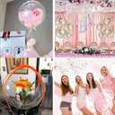 Bobo Balloons - 70 Pcs Different Sizes Clear Balloons for Stuffing, Bulk Wedding Decor Pool Birthday Party Decorations