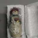 Pavilion Gift Company - BirchHeart 4-Inch Tall Snowman Ornament, Reads Forever Friend