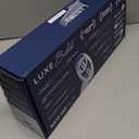 LUXE Bidet NEO 185 - Dual Nozzle, Self-Cleaning, Non-Electric Bidet Attachment for Toilet Seat, Adjustable Water Pressure, Rear & Feminine Wash (Blue)