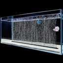 Aquarium Air Stones, 47.2in Long Deformable Rubber Fish Tank Bubbler, Air Bubble Wall Curtain Air Stones for Aquariums, High Dissolved Oxygen Diffuser Decorations for Saltwater Fresh Water