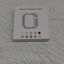 Bling Bumper Case Compatible with Apple Watch Series 6/5/4/SE 3/SE 2/SE 40mm, Diamond Protective Face Cover for Women, Hard PC Frame Protector for iWatch 40mm (Clear)