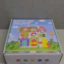 Toddler Toys for 1-2 Year Old Boy, Musical Montessori Busy Board, Early Educational Toy for Toddlers 1-3, Motor Skills Developmental Toy for 12-18 Month Age, Birthday Gift for 1+ Year Old Boy Girl (Multi)