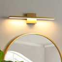 Gold Bathroom Light Fixtures Over Mirror, 20 Inch Brushed Brass Bathroom Vanity Light, LED Modern Wall Sconce 3000K Bar Vanity Lights (20inch)