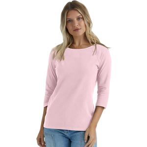 Hanes Women's Raglan Sleeve Stretch Cotton Crewneck Tee, Size L