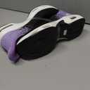 Women Sneakers Slip On Walking Tennis 7.5, Black Purple
