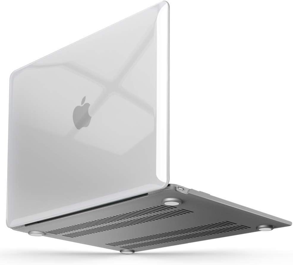 IBENZER Compatible with MacBook 12 Inch Case, Hard Shell Case Cover for Mac 12 with Retina Display Model A1534 2020 2019 2018 2017 2016 2015, Crystal Clear, MM12CYCL-B