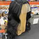 XISHISLAY 32 Inch Natural Black Body Wave Lace Front Wigs Human Hair HD Lace Front Wigs 200 Density Glueless Human Hair wig Pre Plucked Pre Cut for women