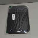 Ouzorp Car Center Console Cover, Upgraded Microfiber Leather Car Arm Rest Cover with 2 Storage Bags, Universal Armrest Cover for Car Storage Box Car Interior Accessories Protector for Most Vehicle (Black)