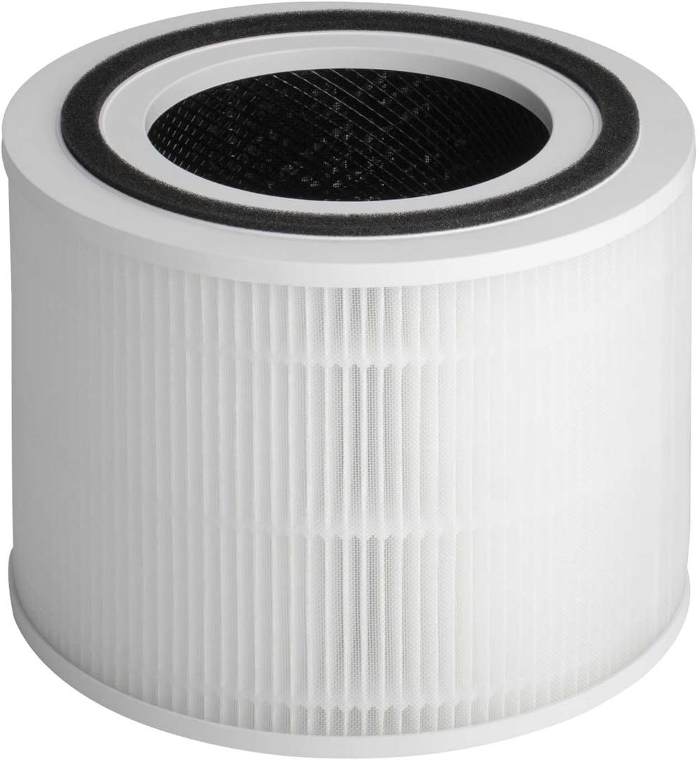 LEVOIT Core 300 Replacement Filter,Compatible with LEVOIT Core 300,Core 300-RF Fliter,H13 Grade 3-in-1 HEPA Filter with C Filter and Pre-Filters