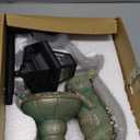 Solar Rabbit Garden Statue for Outdoor Decor with Lantern - Lawn Decoration 15.8 Tall Bunny Figurine Lights for Patio, Yard, Porch Ornament - Valentine's Day Gifts for Mom, Grandma, Women