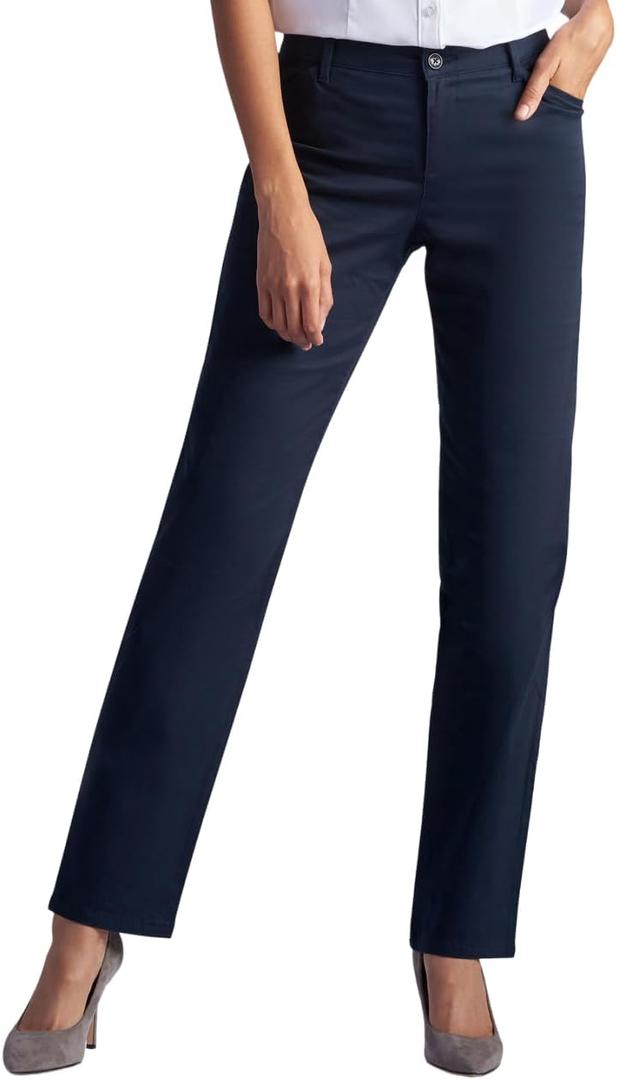 Lee Women's Relaxed Fit All Day Straight Leg Pant (Imperial Blue)