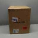 Extra Large 16" Vintage Farmhouse Pendant Light  Hand-Blown Clear Hammered Glass Shade, Adjustable Chain Hanging Light for Kitchen Island, Hallway, Dining Room, Chrome