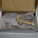 Outdoor Garden Water Faucet with Double Outlet, Outside Wall Mounted Garden Water Faucet with Two 3/4 Inch Male Inlet and Two 3/4 inch NPT Outlet (Not GHT, Thread Adapter is Requied) (Copper)